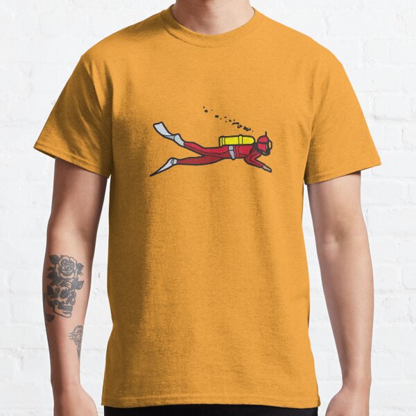 Red diver Classic T-Shirt