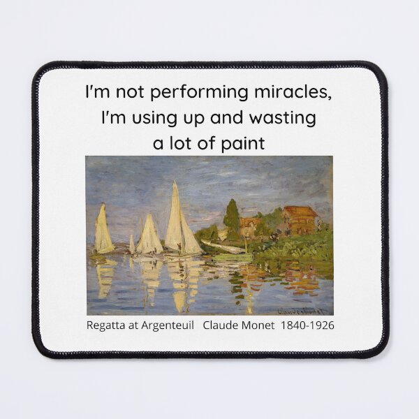 Item preview, Claude Monet, Regatta 1872 designed and sold by Michael Dietrich.