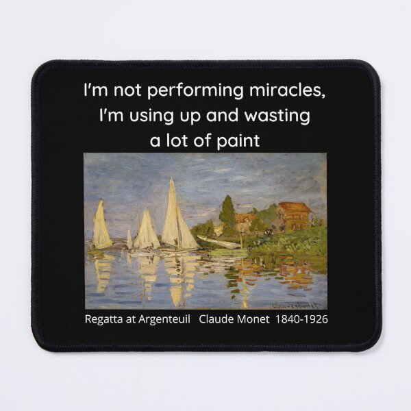 Item preview, Claude Monet, Regatta 1872 designed and sold by Michael Dietrich.