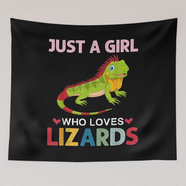 Item preview, Just A Girl Who Loves Lizards Vintage Lizard Graphic Girls  designed and sold by doriaali.