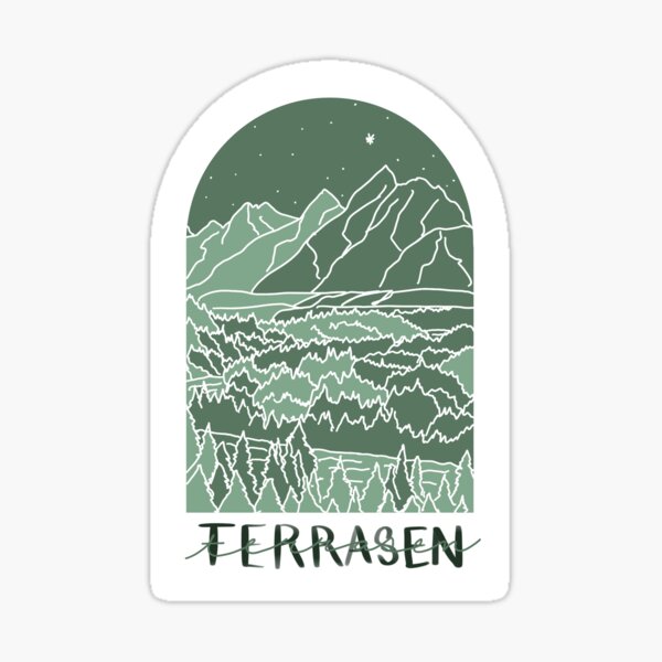 Boho Terrasen Sticker