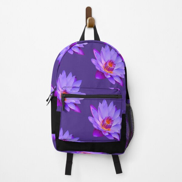 Item preview, Purple lotus flower pattern designed and sold by PSteinDesign.