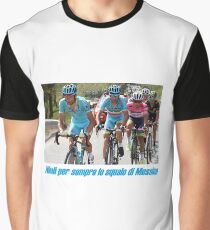 Nibali per semper lo squalo di Messina Graphic T-Shirt