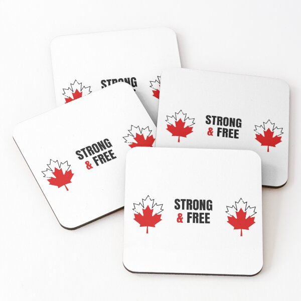 Item preview,  Maple Leaf  - Strong & Free ( White )  designed and sold by Free2BeMeShop.