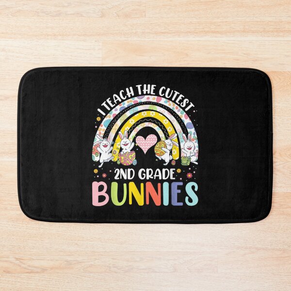 Item preview, I Teach Cutest Bunnies 2nd Grade Easter For Teacher Rainbow  designed and sold by doriaali.