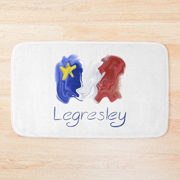 Item preview, Acadian Flag pastel liquid Legresley  - Drapeau acadien liquide pastel Legresley designed and sold by ColoursOfFrance.