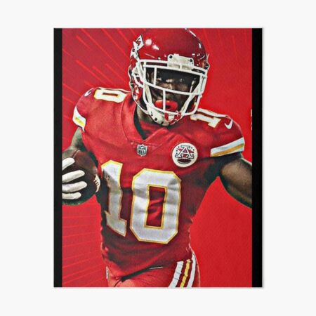 Tyreek Hill Poster Kansas City Chiefs Canvas Wrap Wall Art 