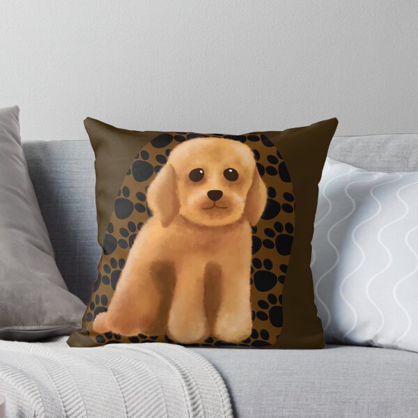 Item preview, Poodle Puppy Brown designed and sold by Majo Art ✦ Digital Artist .