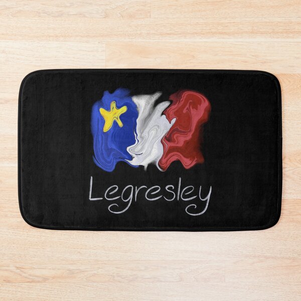 Item preview, Acadian Flag pastel liquid Legresley - Drapeau acadien liquide pastel Legresley designed and sold by ColoursOfFrance.