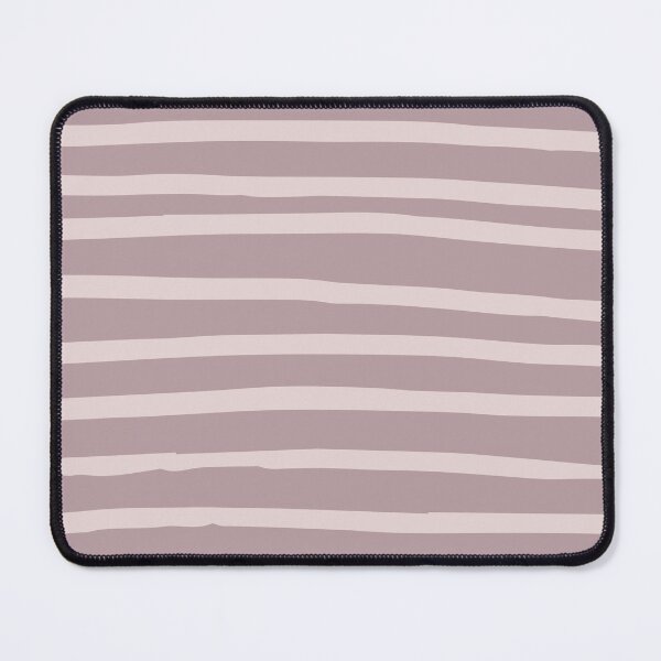 Item preview, Minimalist horizontal old pink stripes pattern designed and sold by Thegentleshop.