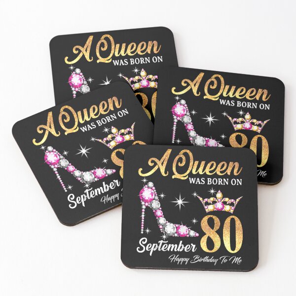 Item preview, A Queen Was Born In September 80 Happy Birthday To Me  designed and sold by doriaali.