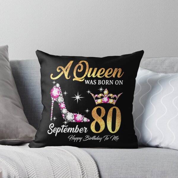 Item preview, A Queen Was Born In September 80 Happy Birthday To Me  designed and sold by doriaali.