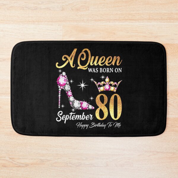 Item preview, A Queen Was Born In September 80 Happy Birthday To Me  designed and sold by doriaali.