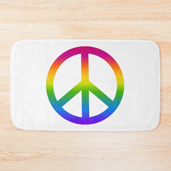 Item preview, Rainbow Peace Symbol designed and sold by RawSunArt.
