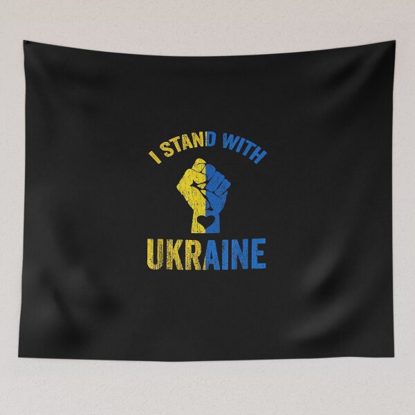 Artikelvorschau, Support Ukraine I Stand With Ukraine Ukrainian Flag entworfen und verkauft von pamelattbeata.