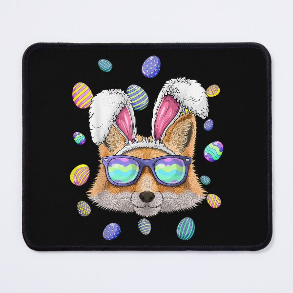 Item preview, Fox Easter Bunny Ears Funny Easter Eggs Hunting designed and sold by doriaali.