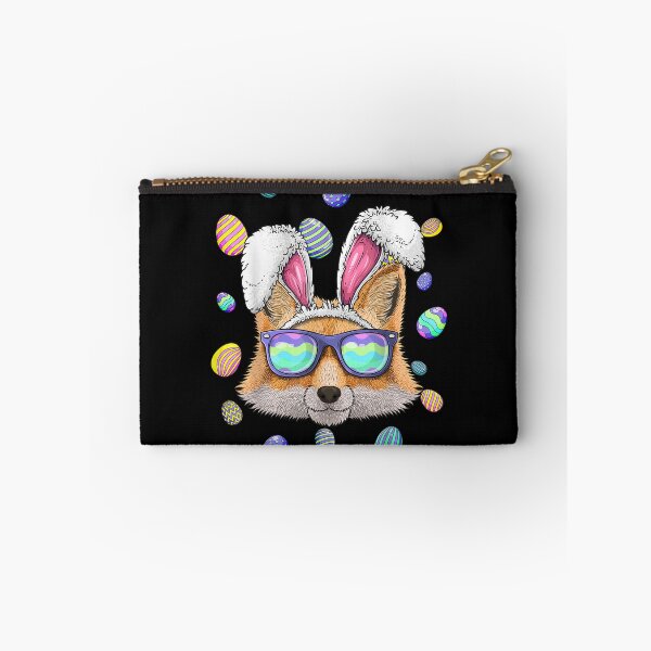 Item preview, Fox Easter Bunny Ears Funny Easter Eggs Hunting  designed and sold by doriaali.