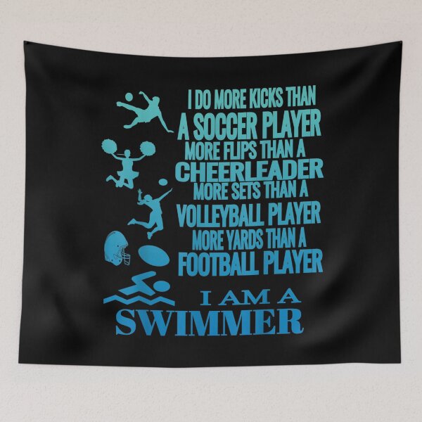 Item preview, I Am A Swimmer Funny Swim Swimming Cool Practice Tee designed and sold by theresamorelli.
