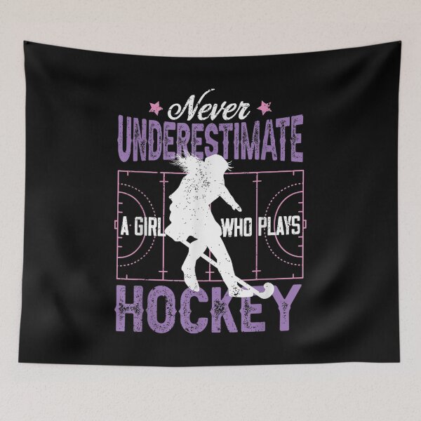 Item preview, Hockey Girl Never Underestimate A Girl Who Plays Hockey  designed and sold by doriaali.