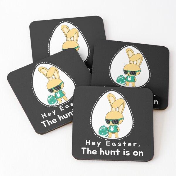 Item preview, Hey Easter, The hunt is on designed and sold by Brewed  Styles.
