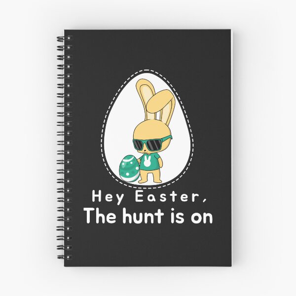Item preview, Hey Easter, The hunt is on designed and sold by Brewed  Styles.