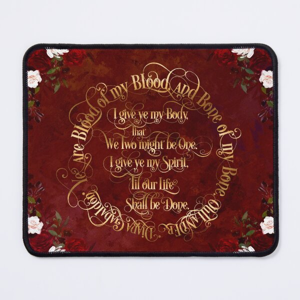 Item preview, Outlander Wedding Vows designed and sold by literarylifeco.