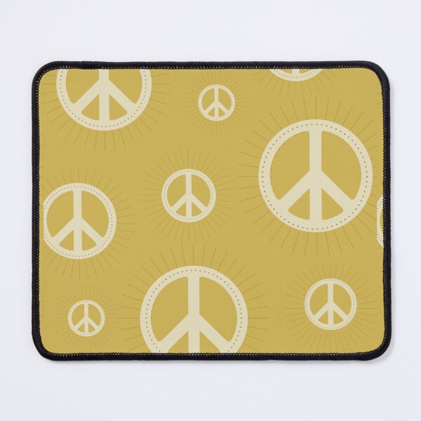 Item preview, Amber boho peace and love pattern designed and sold by Thegentleshop.