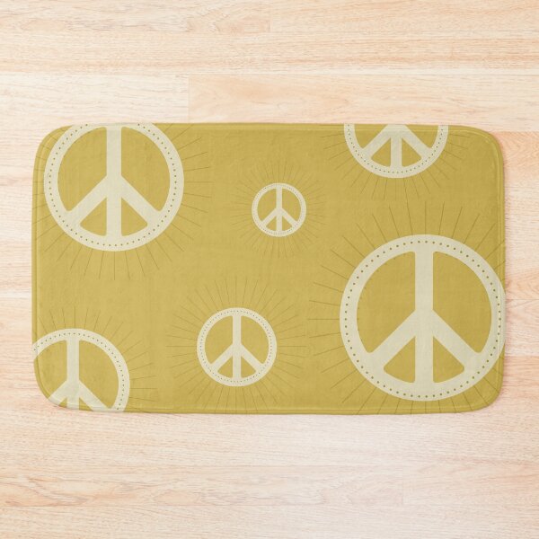 Item preview, Amber boho peace and love pattern designed and sold by Thegentleshop.