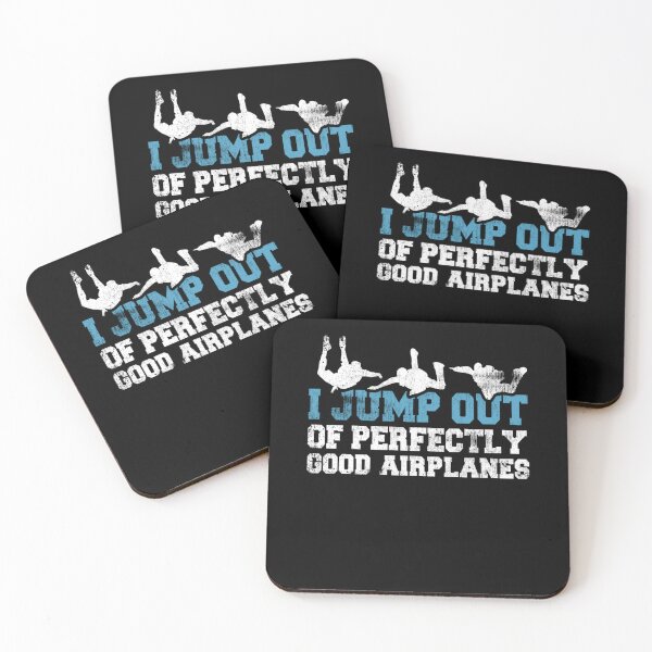 Item preview, I Jump Out Of Perfectly Good Airplanes Funny Skydiving  designed and sold by theresamorelli.