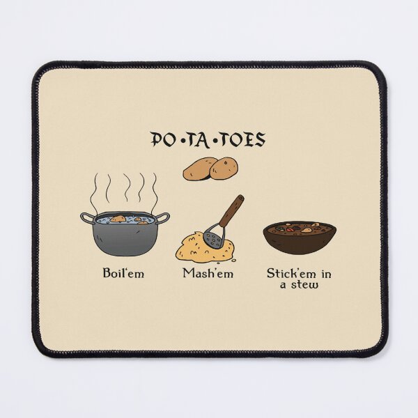 Item preview, PO-TA-TOES Essential T-Shirt designed and sold by PaysFulla200.