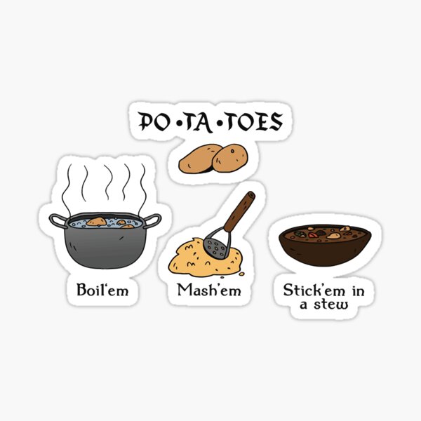 Item preview, PO-TA-TOES Essential T-Shirt designed and sold by PaysFulla200.