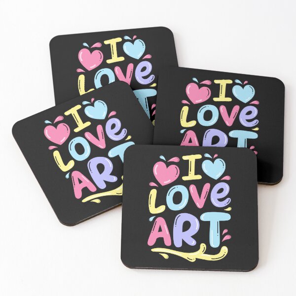 Item preview, I Love Art Artist Painter Colorful Painting  designed and sold by theresamorelli.