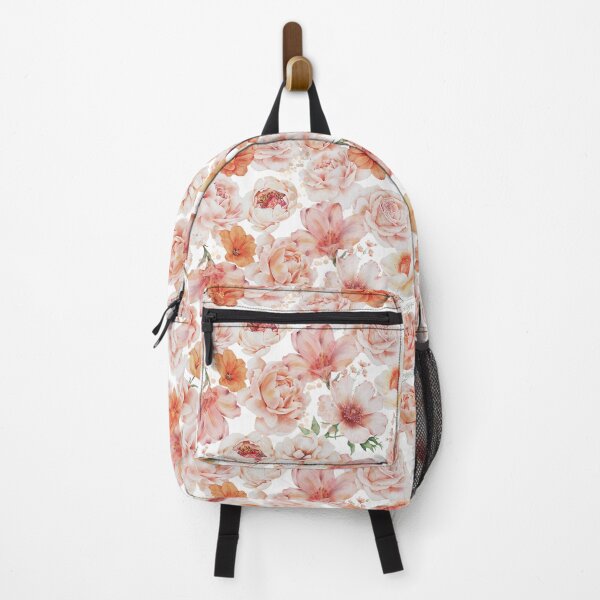 Item preview, peach floral designed and sold by EcMermaid1972.