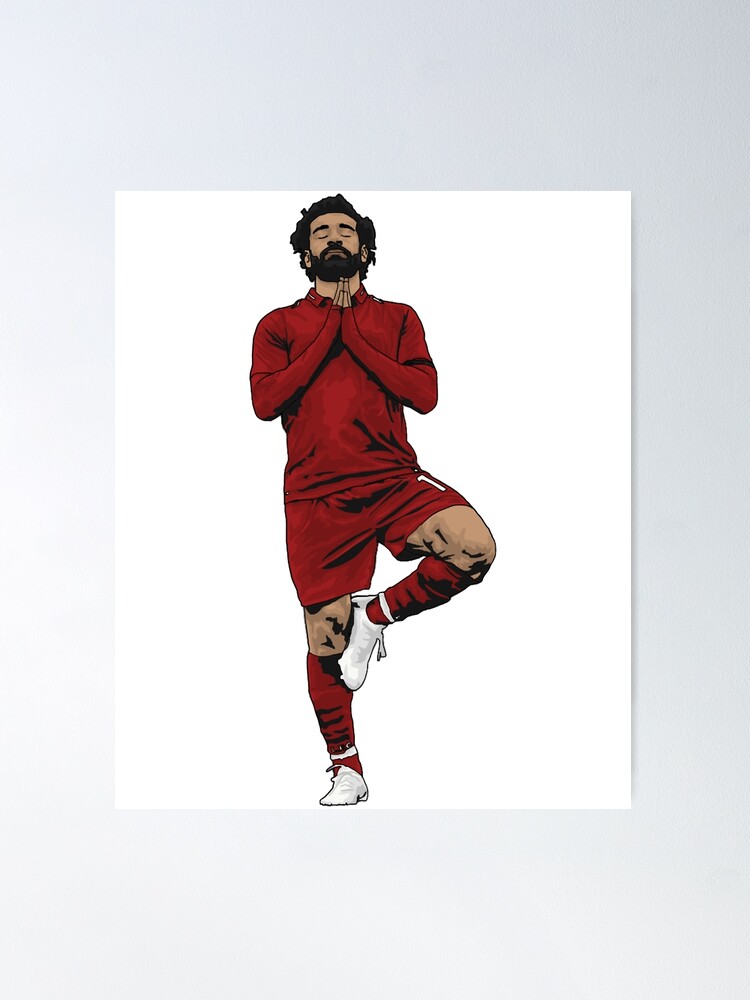 Mohamed Salah Jersey  Poster for Sale by FOliverIsmael