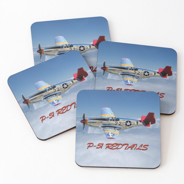 Item preview, Famous Aircraft P51 Red Tails designed and sold by Mil Merchant.
