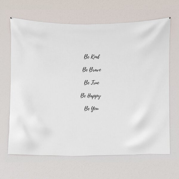 Item preview, Sé amable Sé valiente Sé sincero Sé feliz Sé tú mismo designed and sold by Echo Aesthetics.