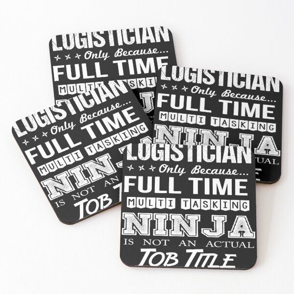 Item preview, Logistician T Shirt - Multitasking Ninja Job Gift Item Tee designed and sold by miraschroe.