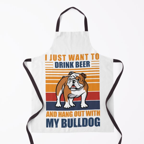 Artikelvorschau, Der beste Bier trinkende Bulldoggen-Vater aller Zeiten entworfen und verkauft von DadJokeDescript.