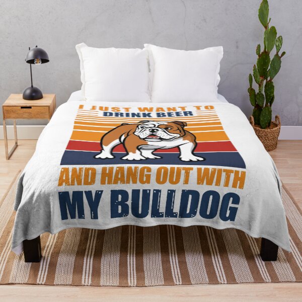 Artikelvorschau, Der beste Bier trinkende Bulldoggen-Vater aller Zeiten entworfen und verkauft von DadJokeDescript.