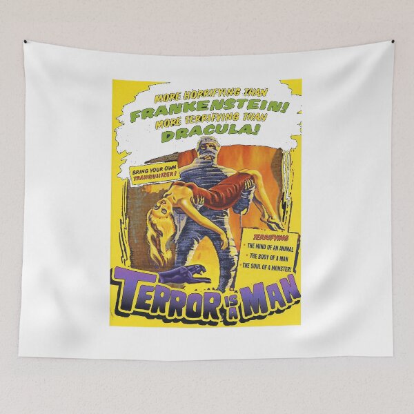 Item preview, El terror es un hombre Película de terror designed and sold by potthoffmer-65.