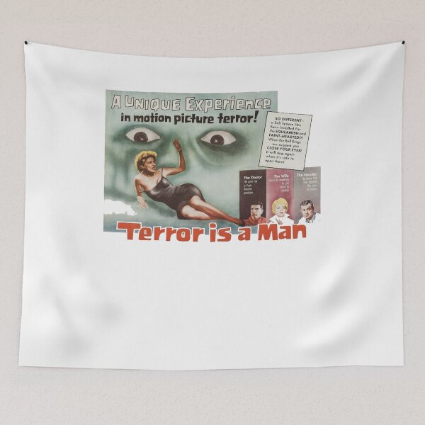 Item preview, El terror es un hombre Película de terror designed and sold by potthoffmer-65.