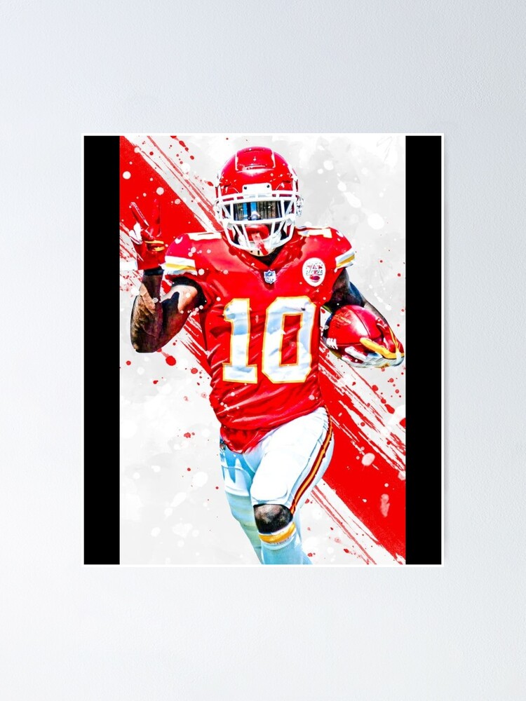 Tyreek Hill Jersey Poster for Sale by lawsmargene