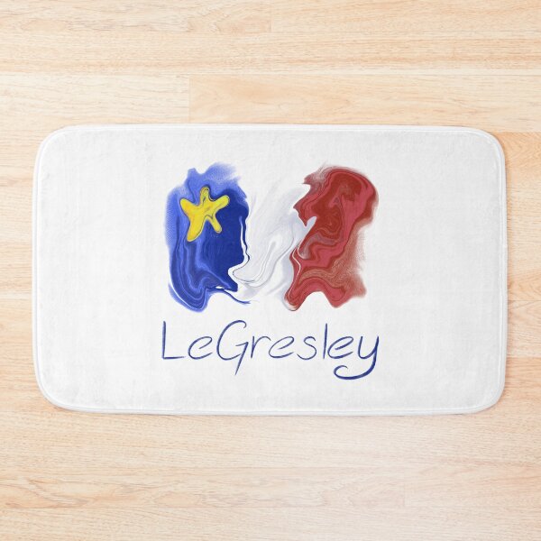 Item preview, Acadian Flag pastel liquid LeGresley  - Drapeau acadien liquide pastel LeGresley designed and sold by ColoursOfFrance.