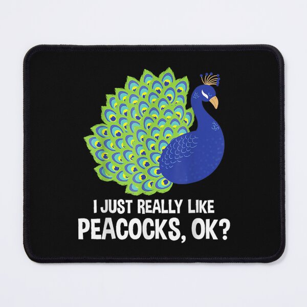 Item preview, I Really Like Peacocks Zookeeper Anima Lover designed and sold by terrycar.