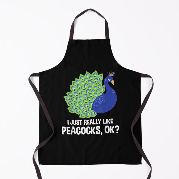 Item preview, I Really Like Peacocks Zookeeper Anima Lover designed and sold by terrycar.