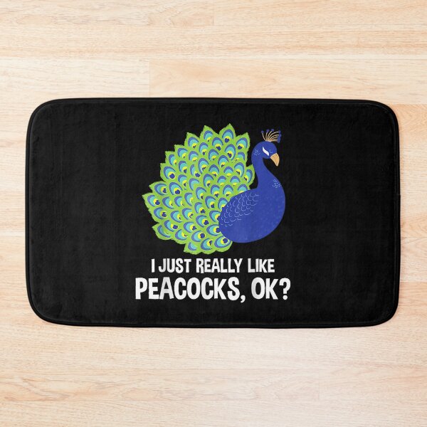 Item preview, I Really Like Peacocks Zookeeper Anima Lover  designed and sold by terrycar.