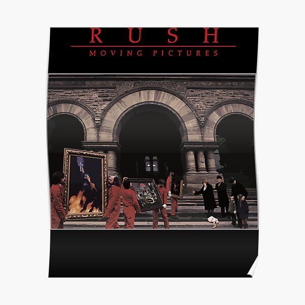 "Poster Moving Pictures Album Cover" Poster for Sale by DouglasLima1631