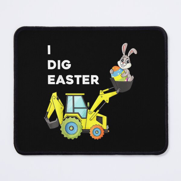 Item preview, Kids I Dig Easter Bunny Rabbit Eggs Tractor Toddler Boys  designed and sold by terrycar.