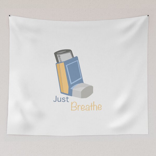 Aperçu de l'œuvre Respirez juste - inhalateur de plage créée et vendue par Olitvia.