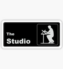 The Studio - Office Themed Logo Sticker
